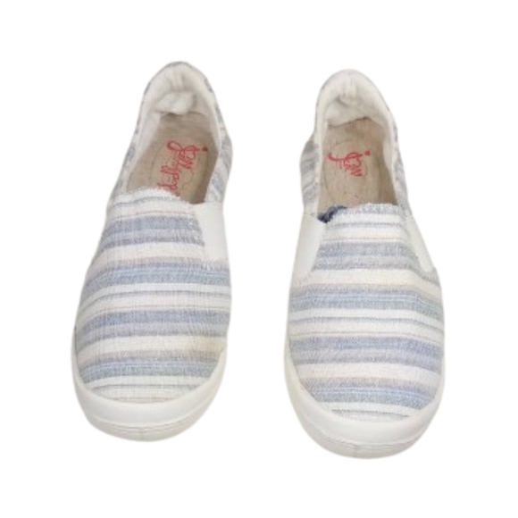 Jelly Pop Slip On Canvas Sneakers Sz 9 - Picture 1 of 10